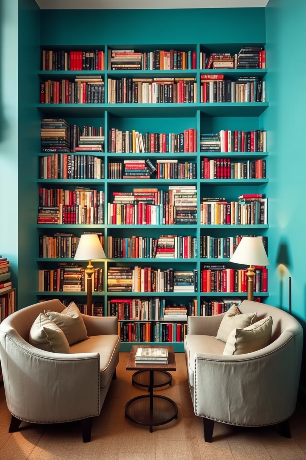 Large Home Library Design Ideas 25