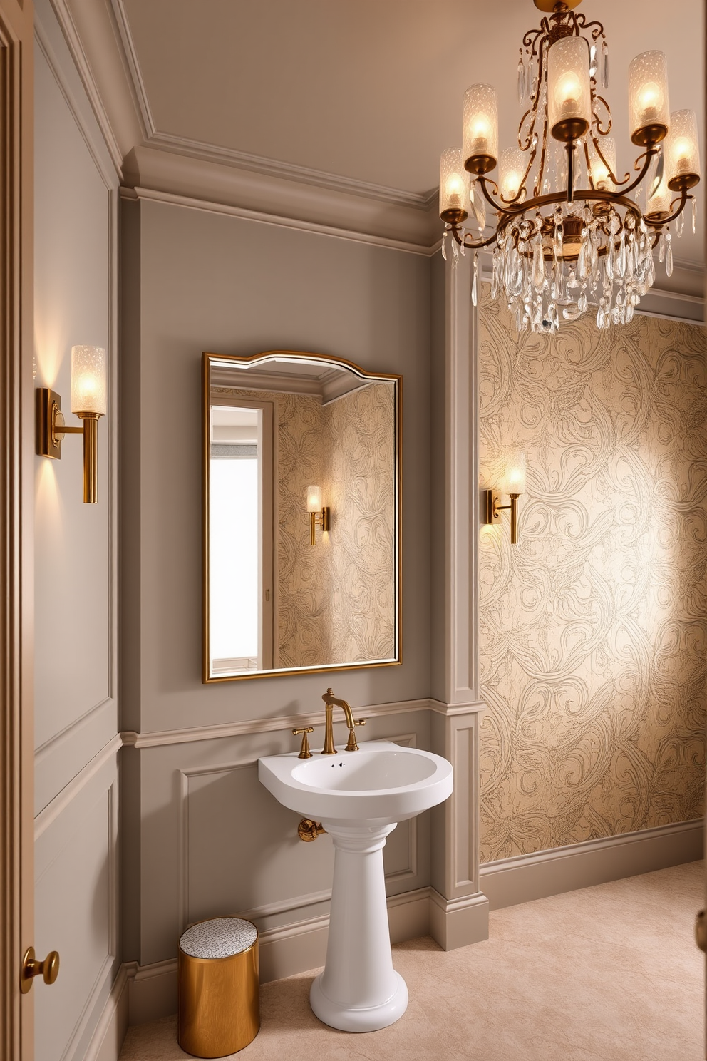 Large Powder Room Design Ideas 11