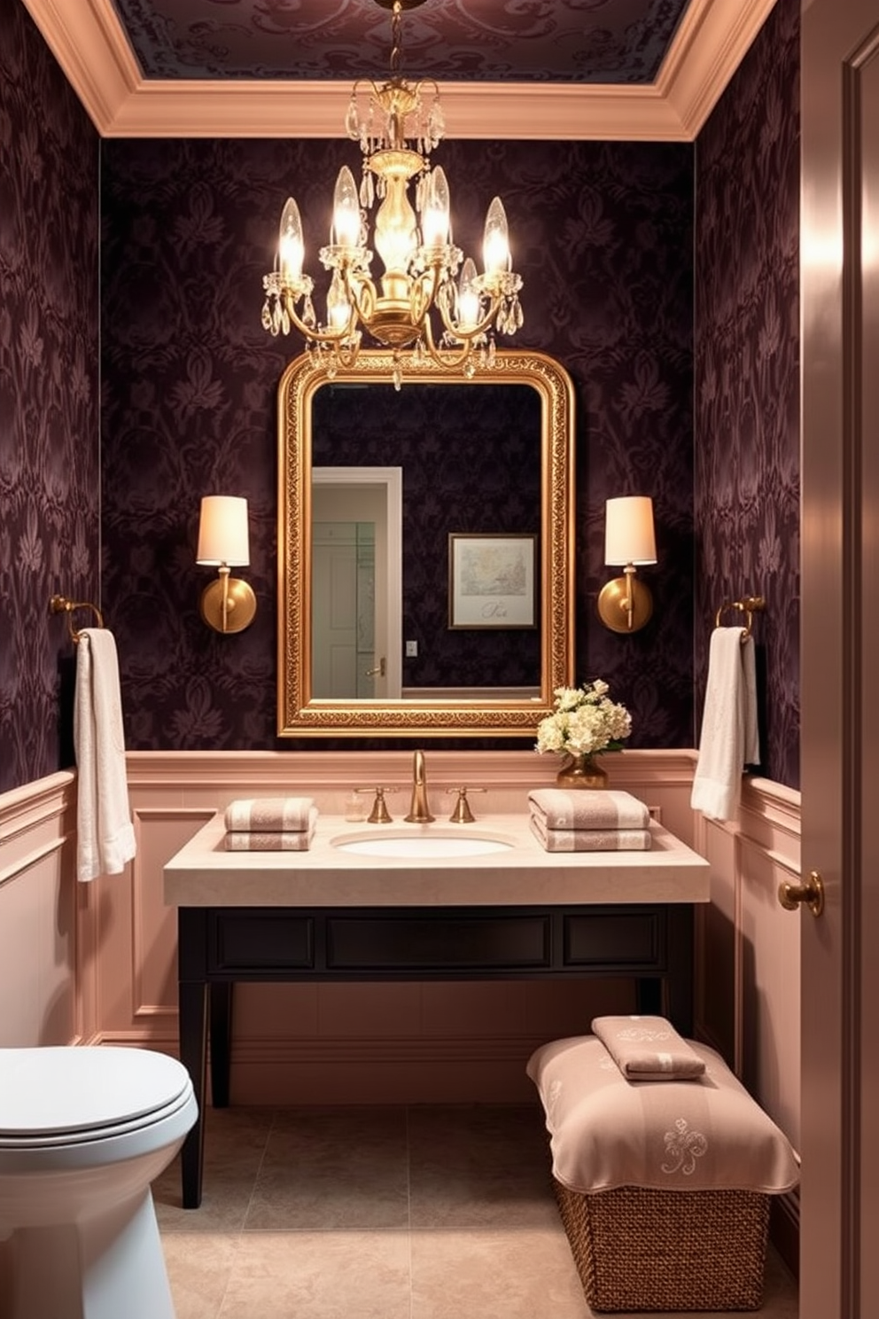 Large Powder Room Design Ideas 18