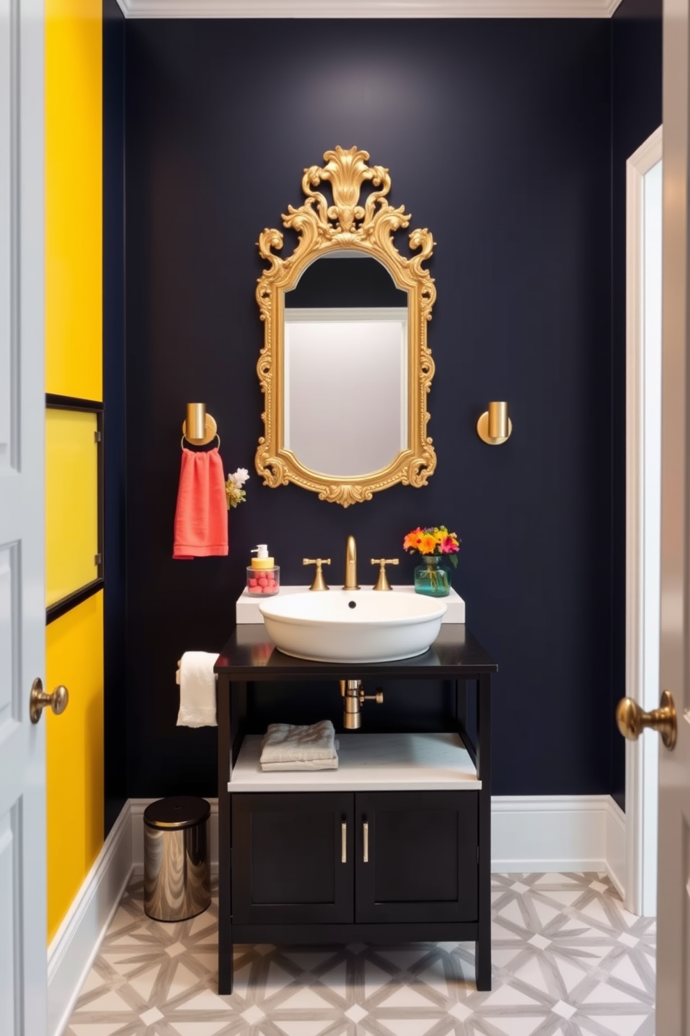 Large Powder Room Design Ideas 21