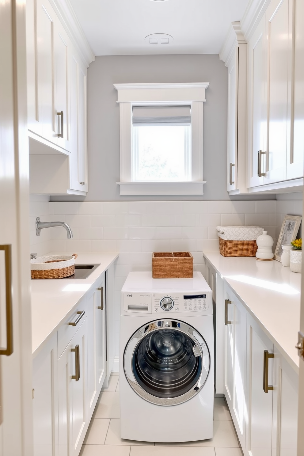 Laundry Room Basement Design Ideas 1