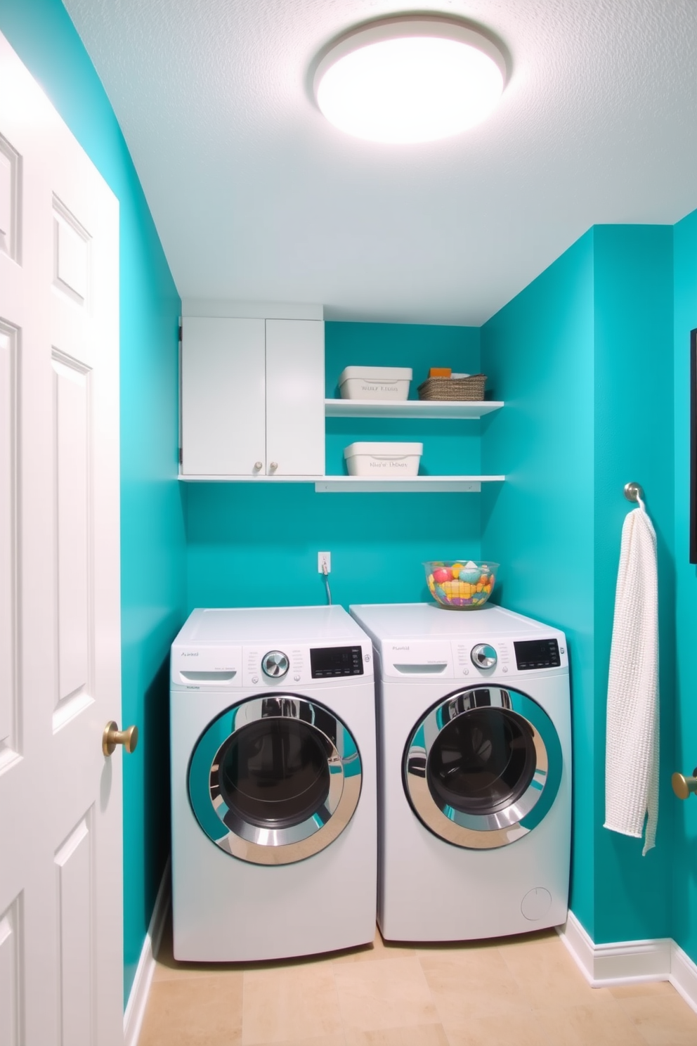 Laundry Room Basement Design Ideas 11