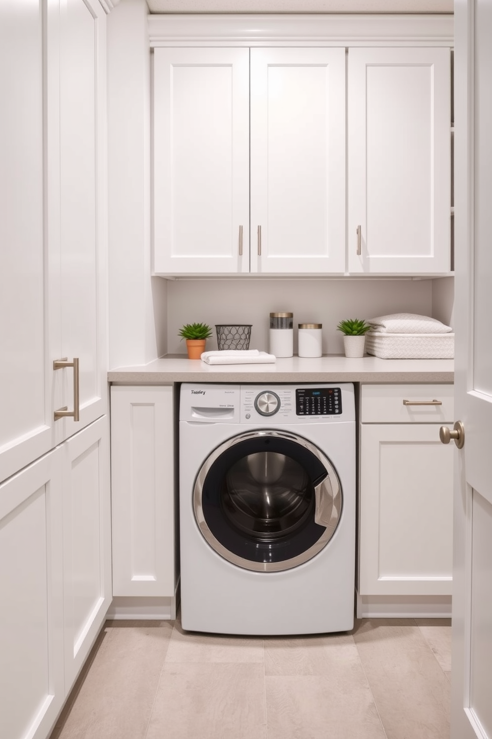 Laundry Room Basement Design Ideas 14