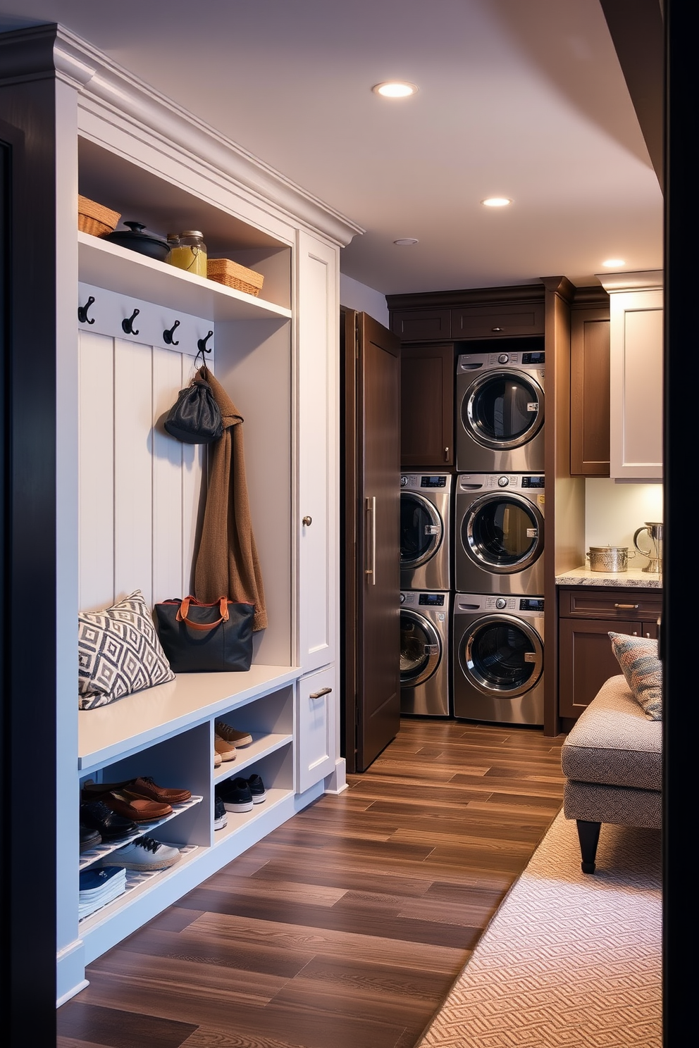 Laundry Room Basement Design Ideas 23