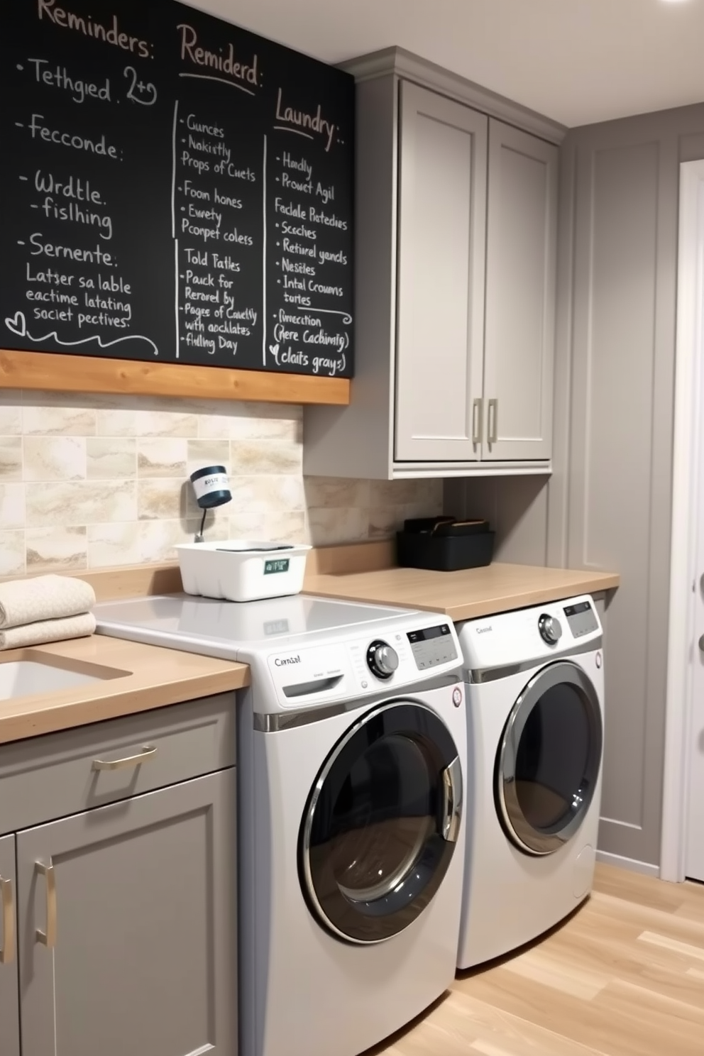 Laundry Room Basement Design Ideas 24