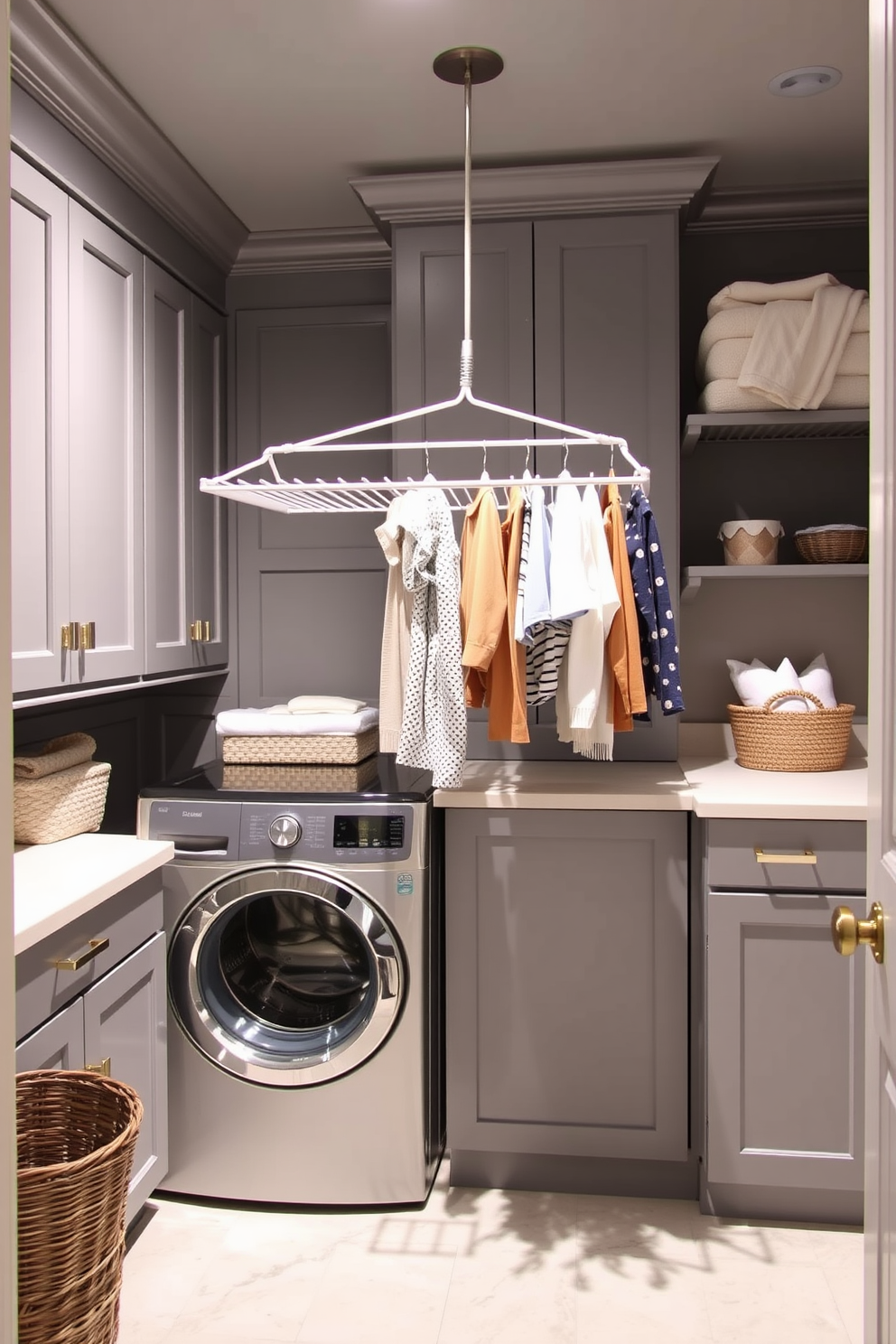 Laundry Room Basement Design Ideas 27