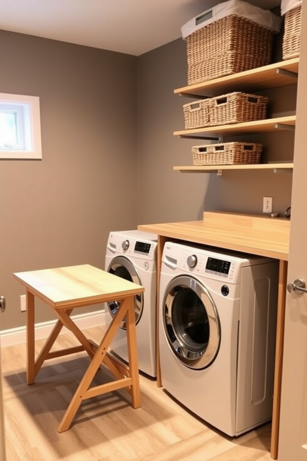 Laundry Room Basement Design Ideas 30