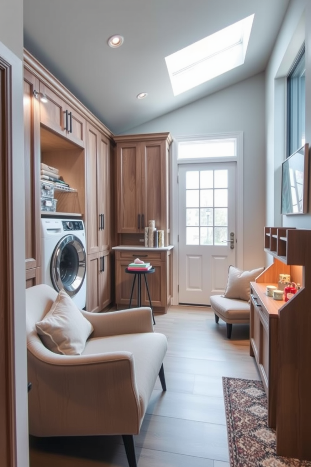 Laundry Room Basement Design Ideas 5