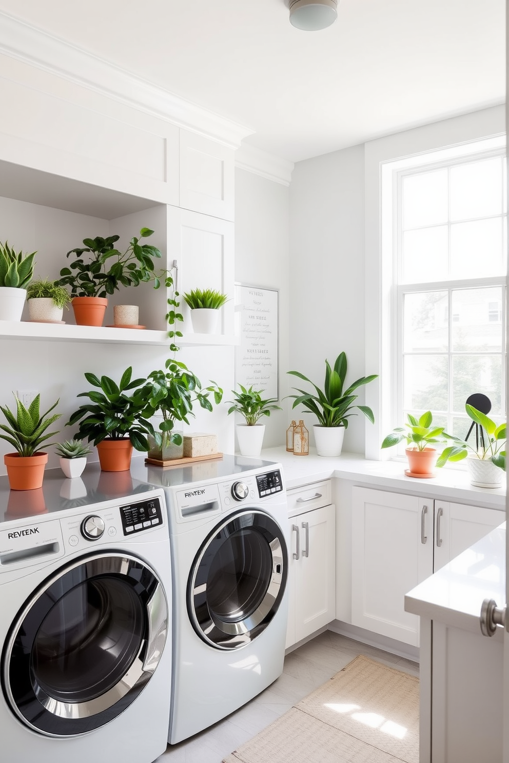 Laundry Room Basement Design Ideas 7