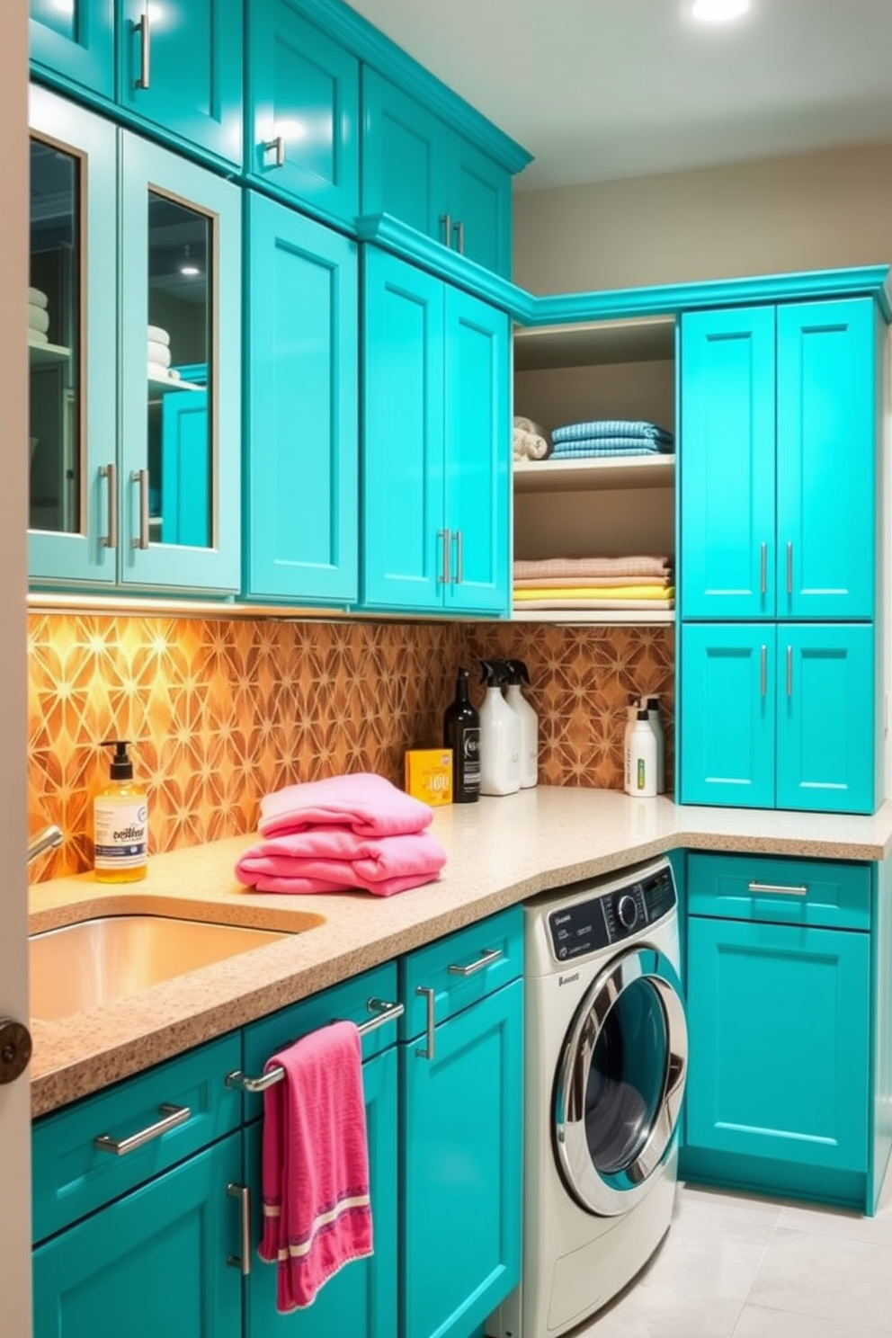 Laundry Room Cabinet Design Ideas 2