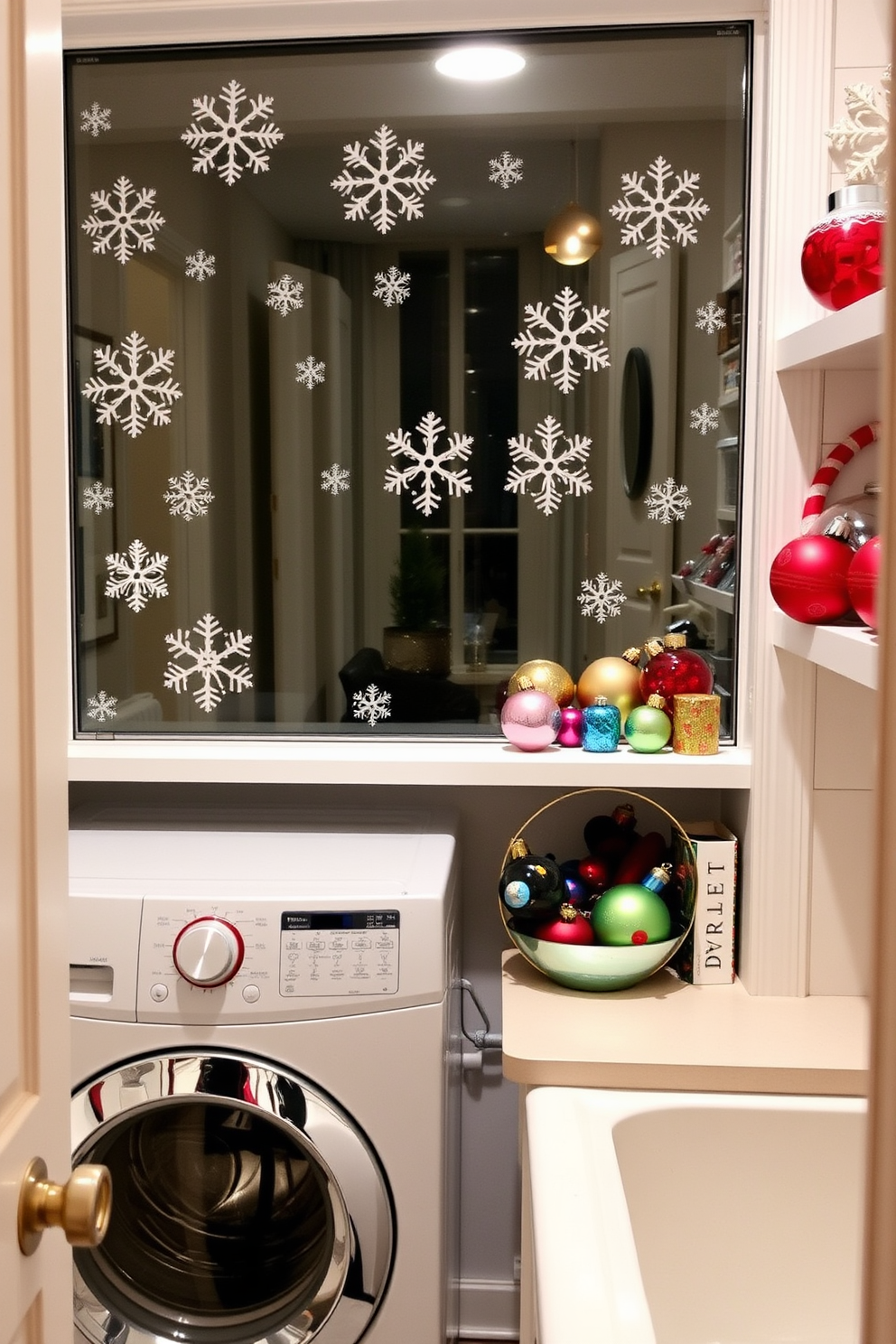 Laundry Room Christmas Decorating Ideas 11