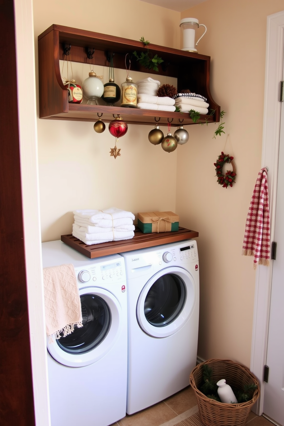 Laundry Room Christmas Decorating Ideas 12