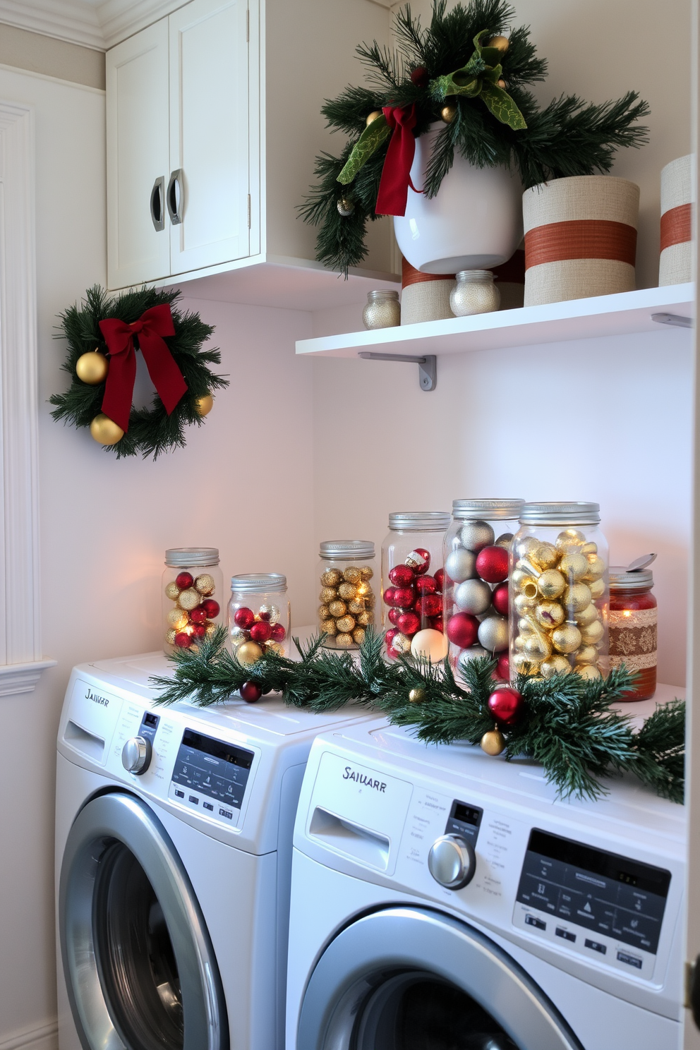 Laundry Room Christmas Decorating Ideas 16