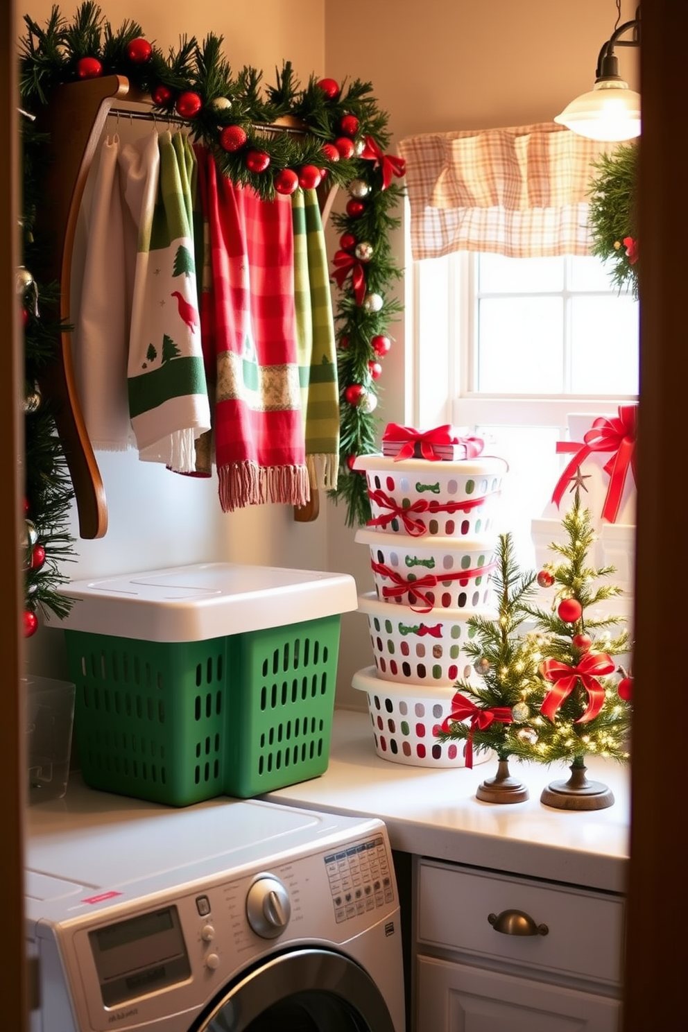 Laundry Room Christmas Decorating Ideas 25