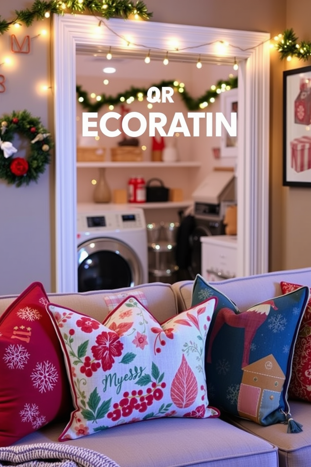 Laundry Room Christmas Decorating Ideas 26