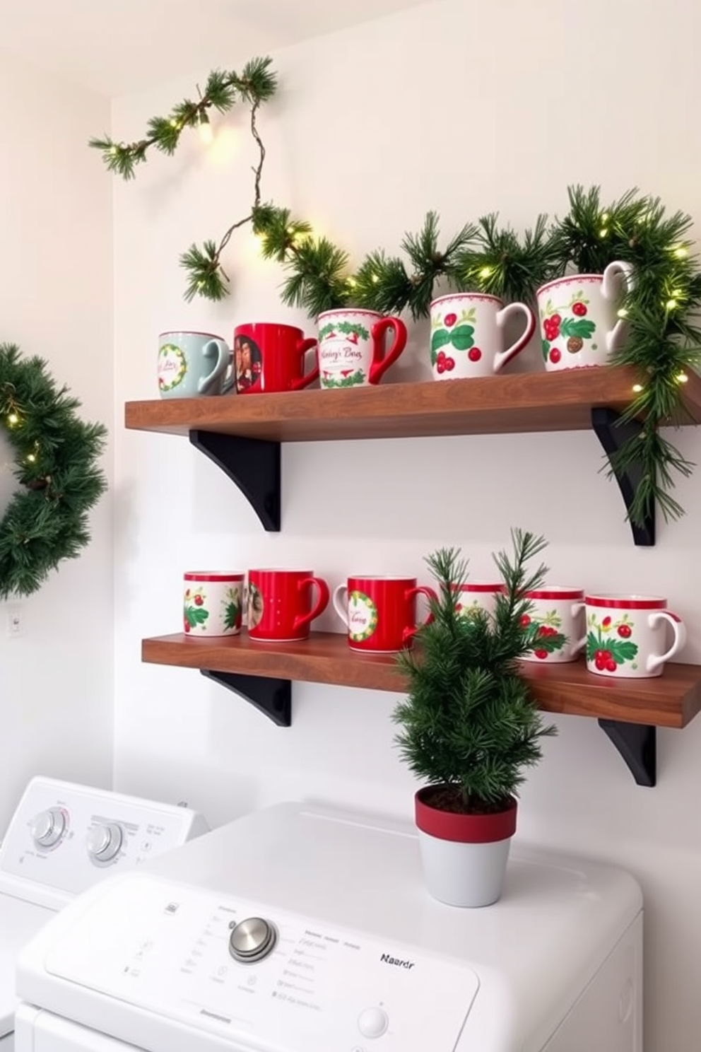 Laundry Room Christmas Decorating Ideas 27