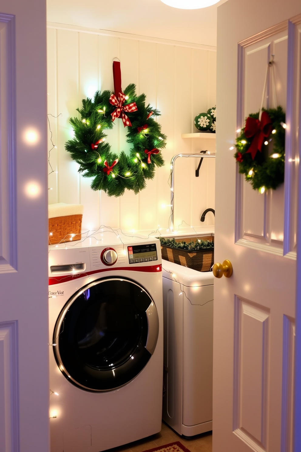 Laundry Room Christmas Decorating Ideas 28