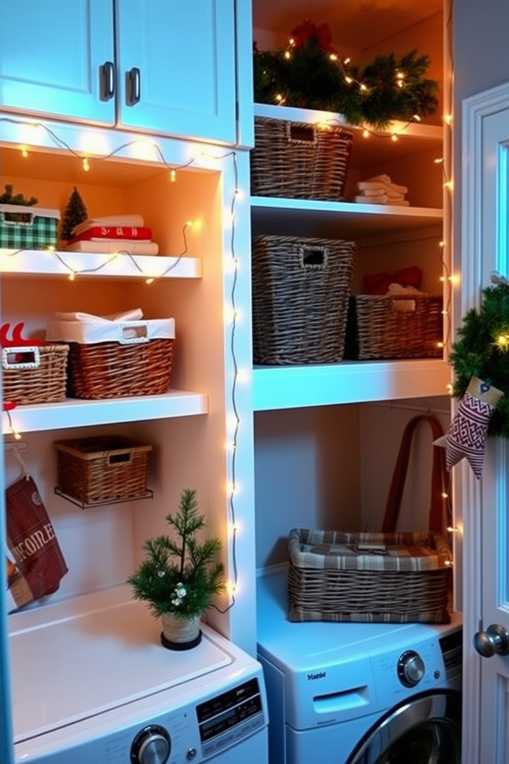 Laundry Room Christmas Decorating Ideas 5