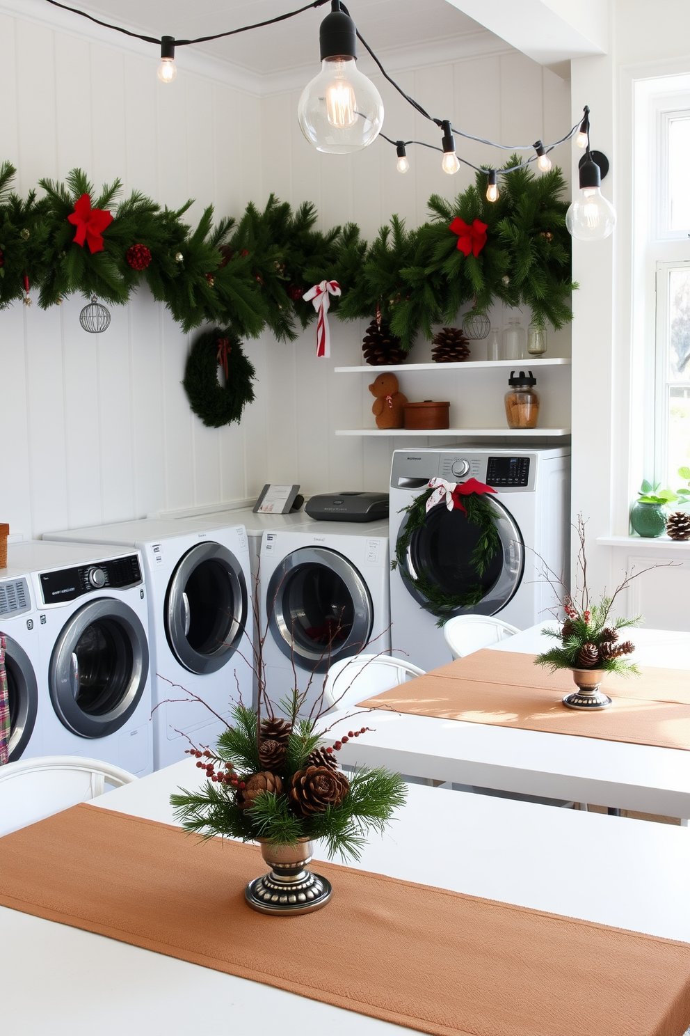 Laundry Room Christmas Decorating Ideas 6