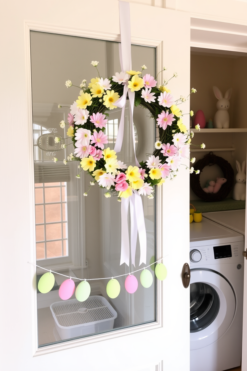 Laundry Room Easter Decorating Ideas 1