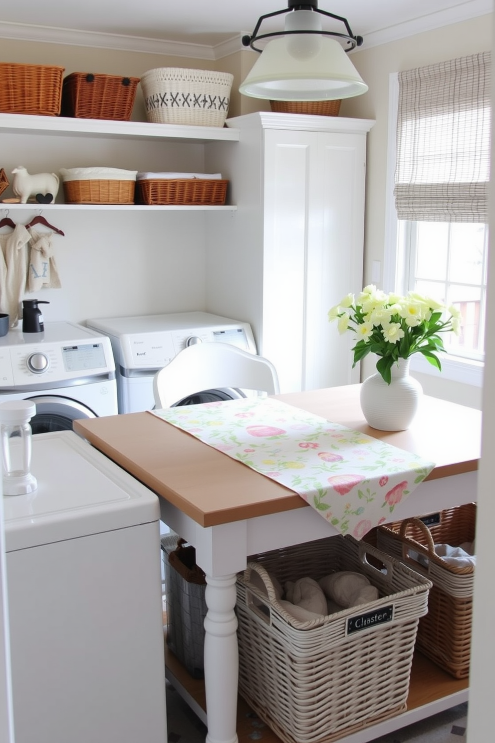 Laundry Room Easter Decorating Ideas 11