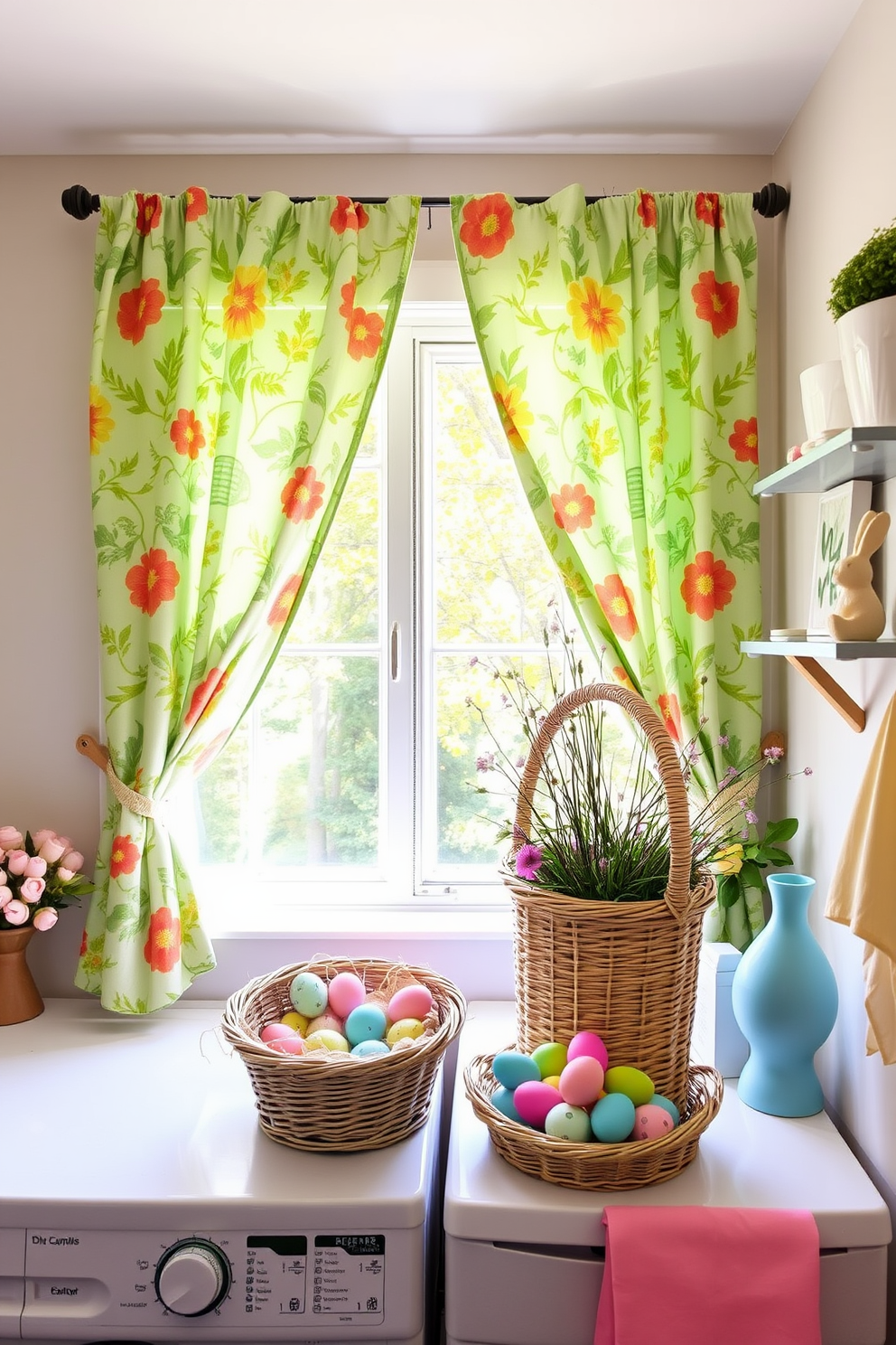 Laundry Room Easter Decorating Ideas 14