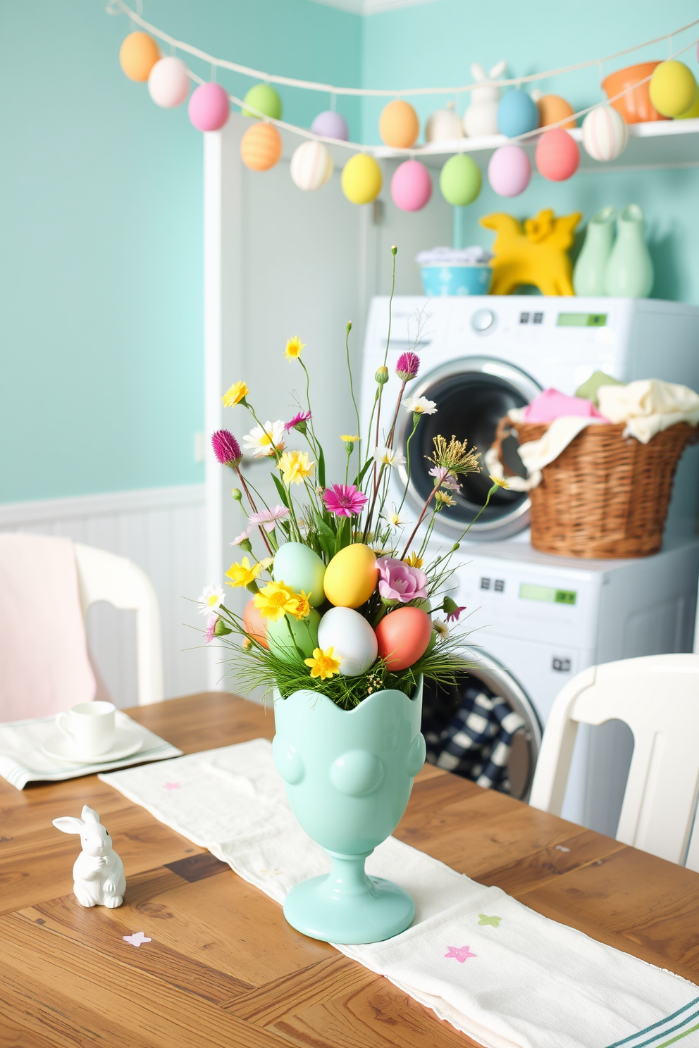 Laundry Room Easter Decorating Ideas 15