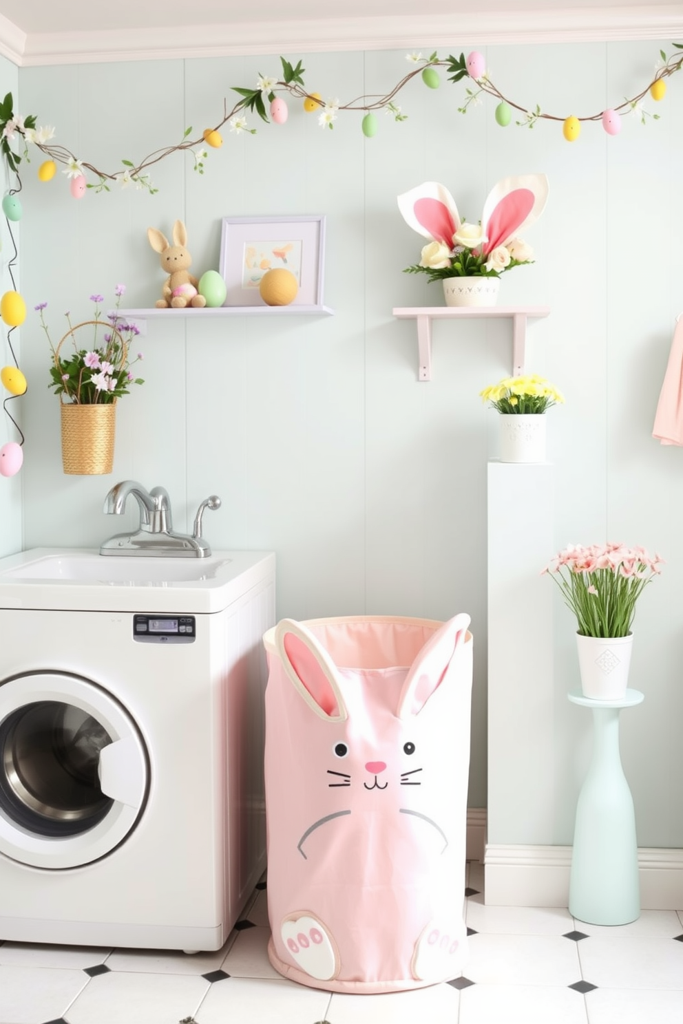 Laundry Room Easter Decorating Ideas 18