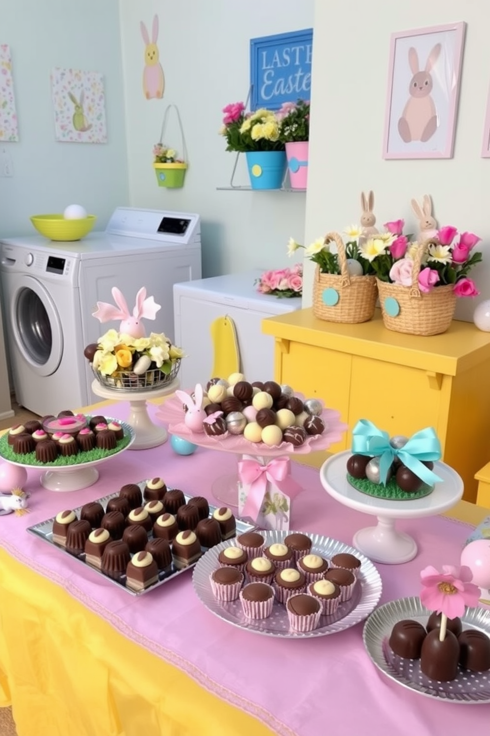 Laundry Room Easter Decorating Ideas 19