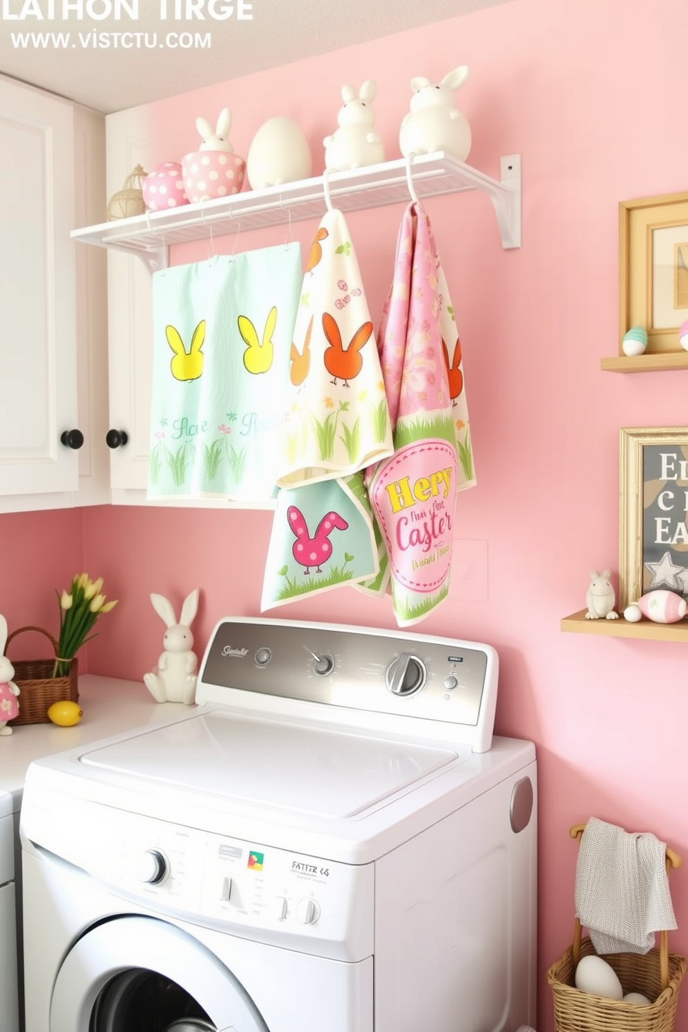 Laundry Room Easter Decorating Ideas 24