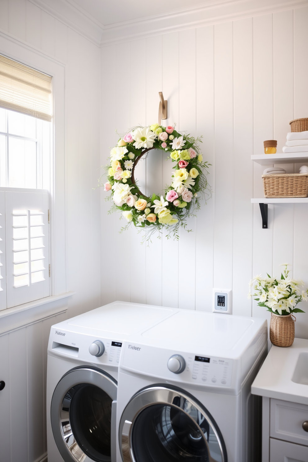 Laundry Room Easter Decorating Ideas 25