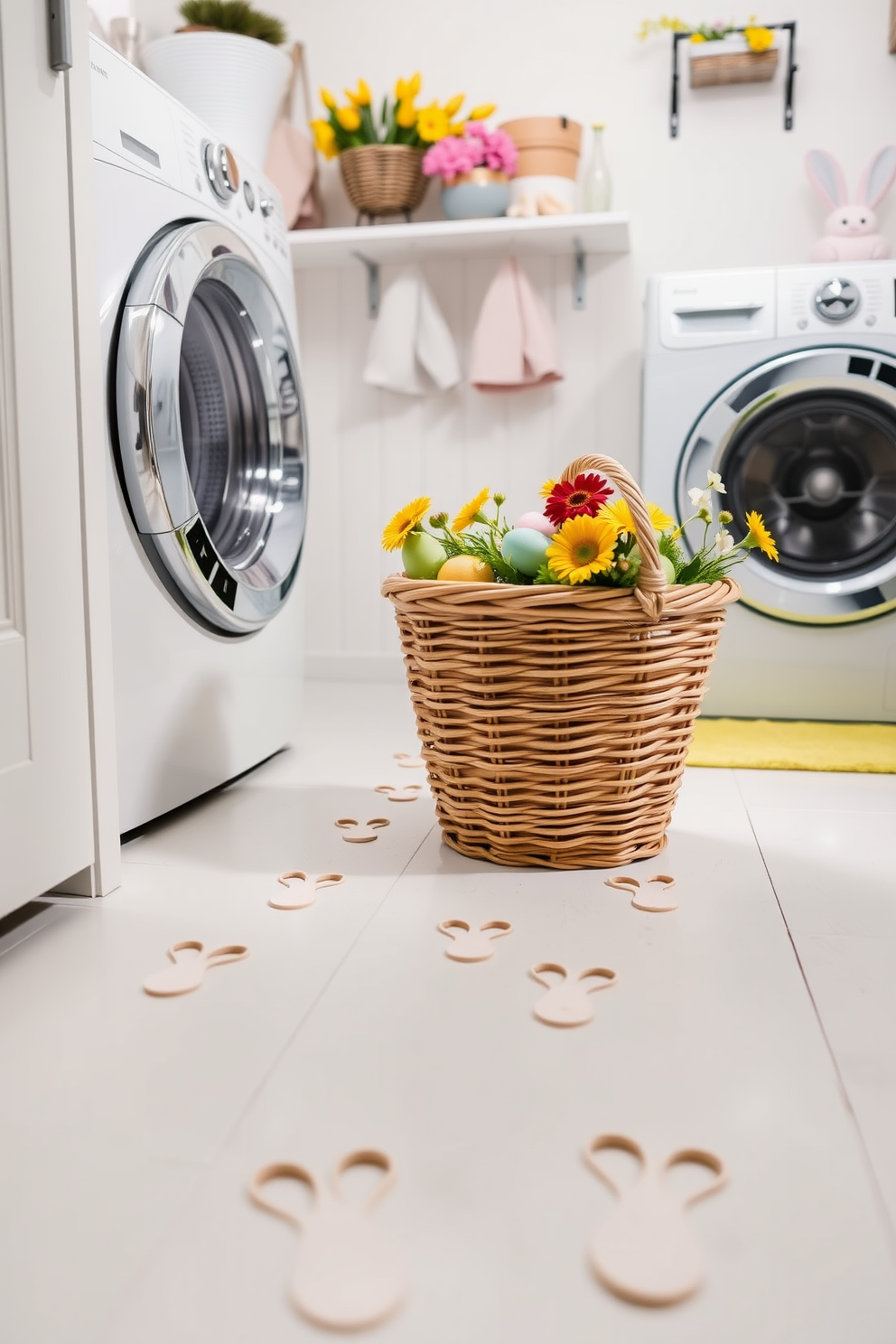 Laundry Room Easter Decorating Ideas 27