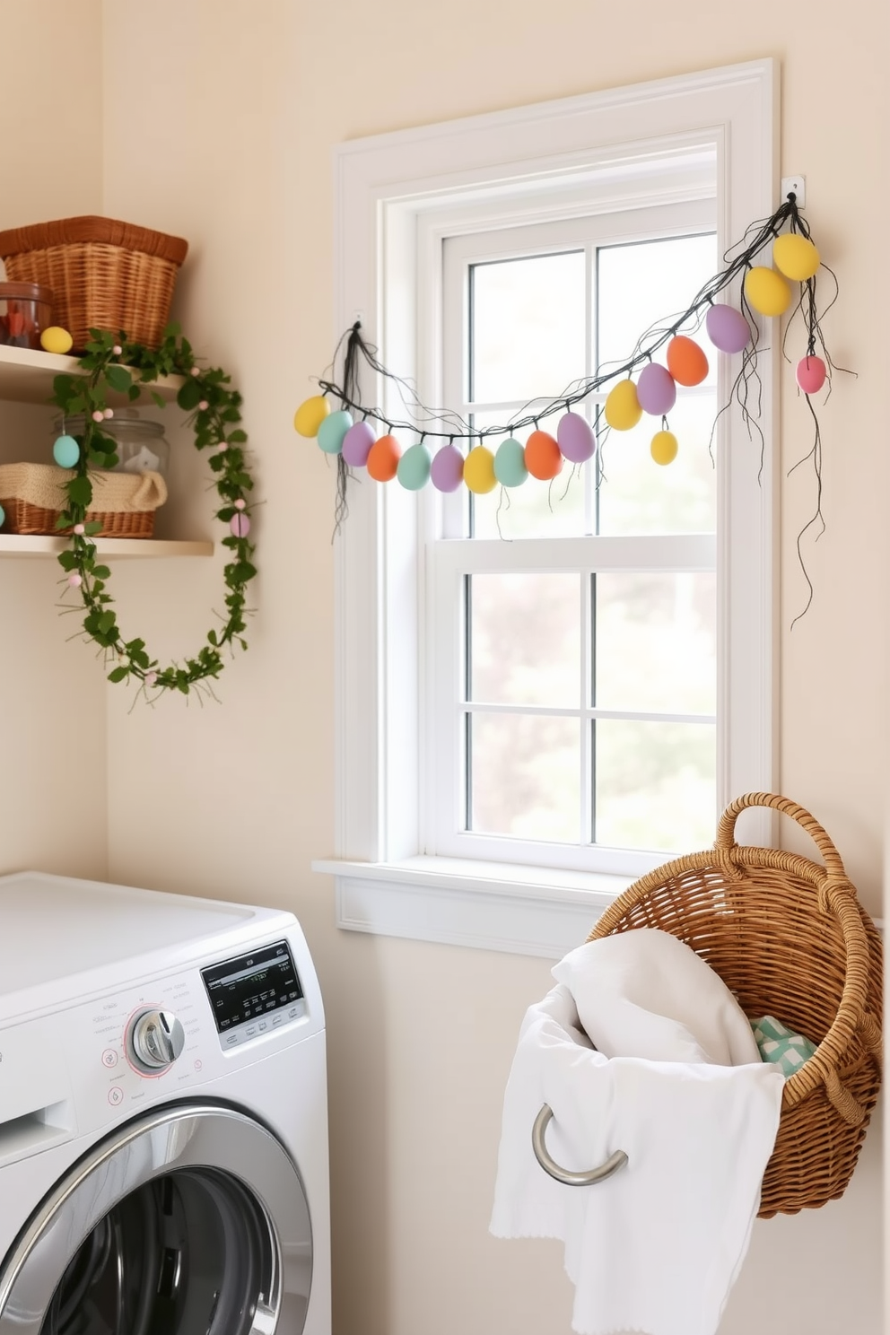 Laundry Room Easter Decorating Ideas 3