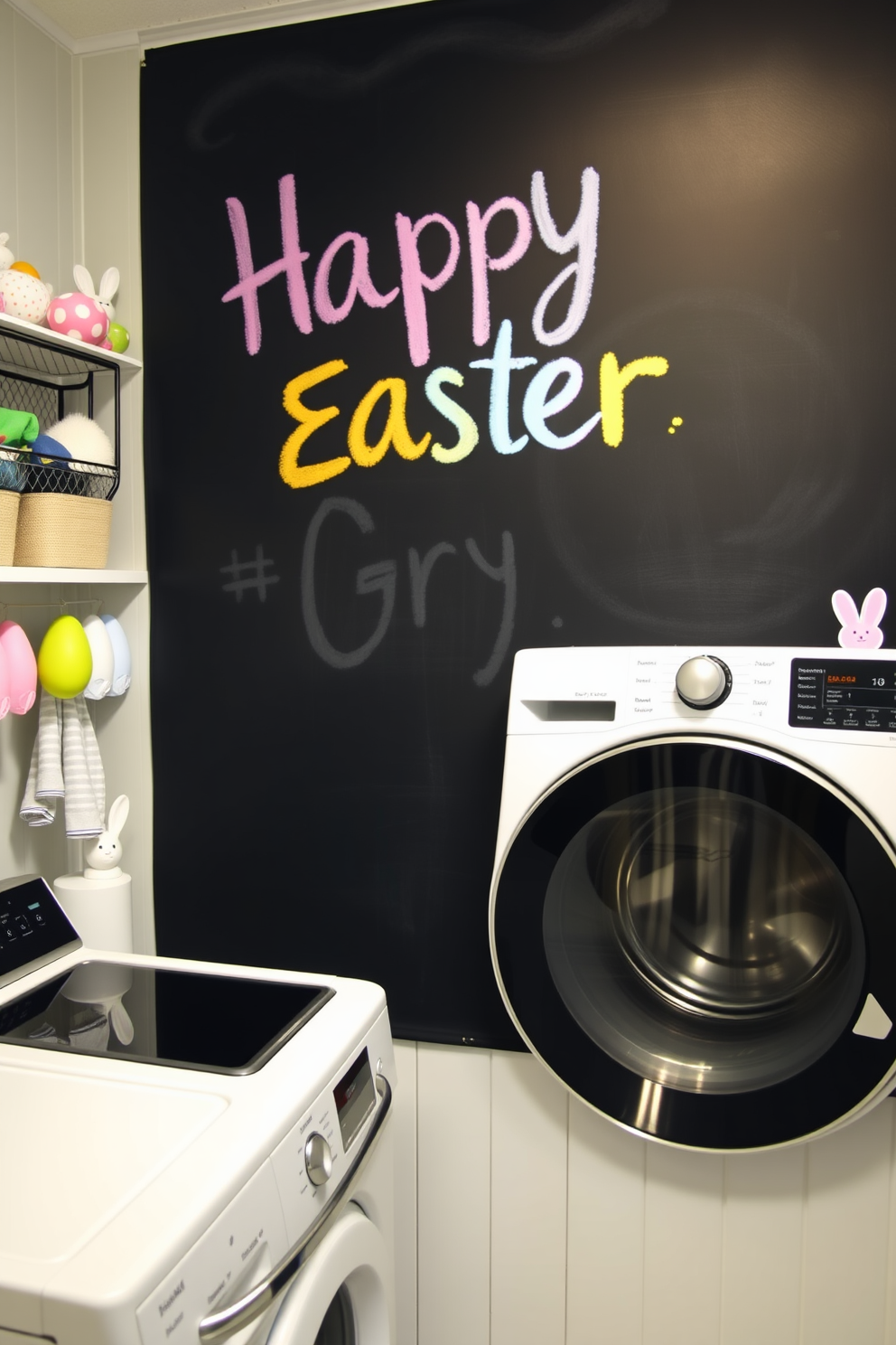 Laundry Room Easter Decorating Ideas 4