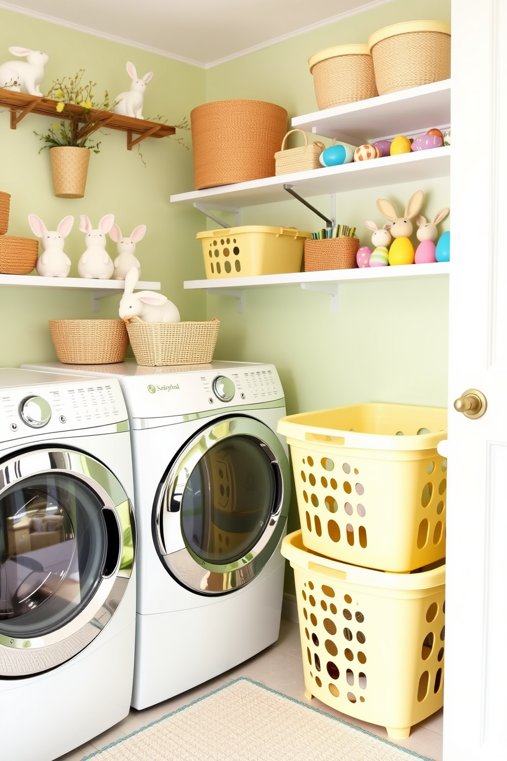 Laundry Room Easter Decorating Ideas 5