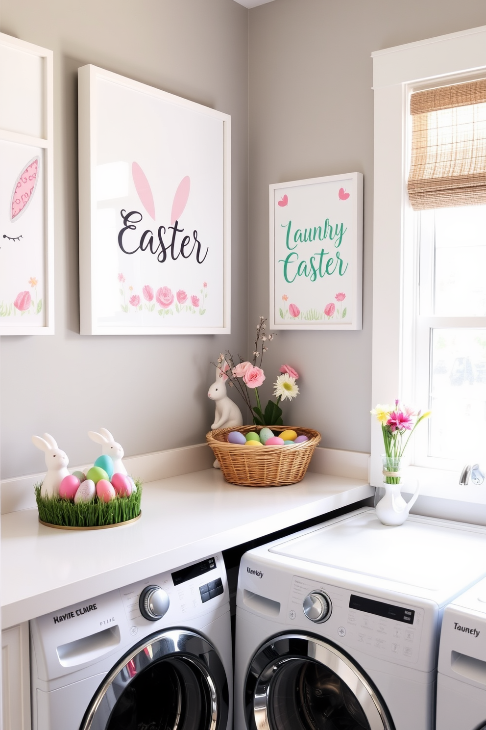 Laundry Room Easter Decorating Ideas 7