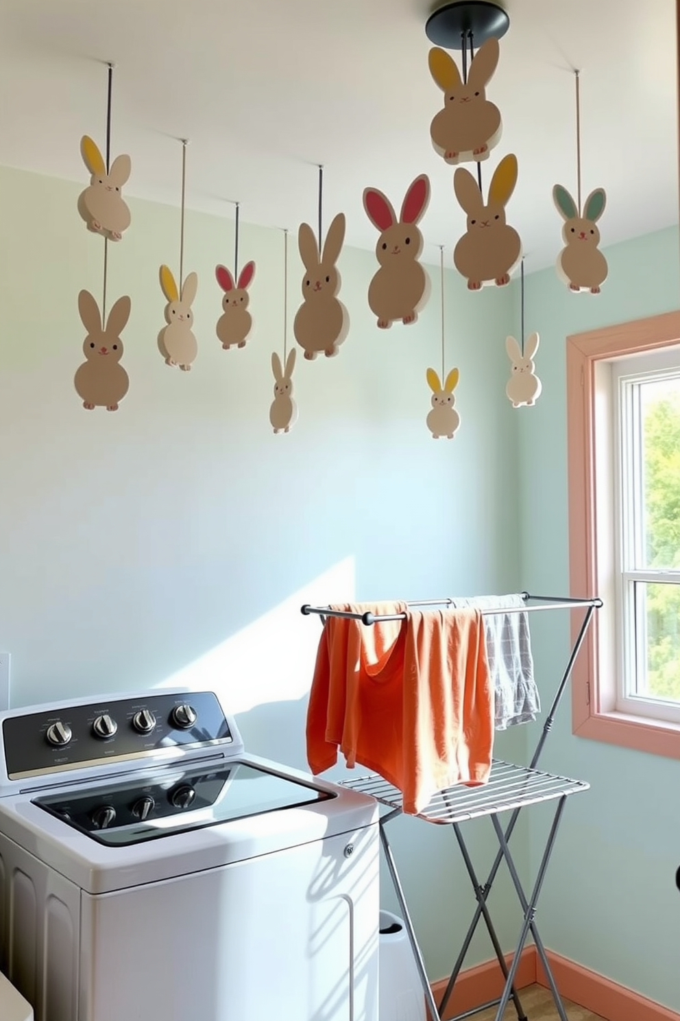 Laundry Room Easter Decorating Ideas 8