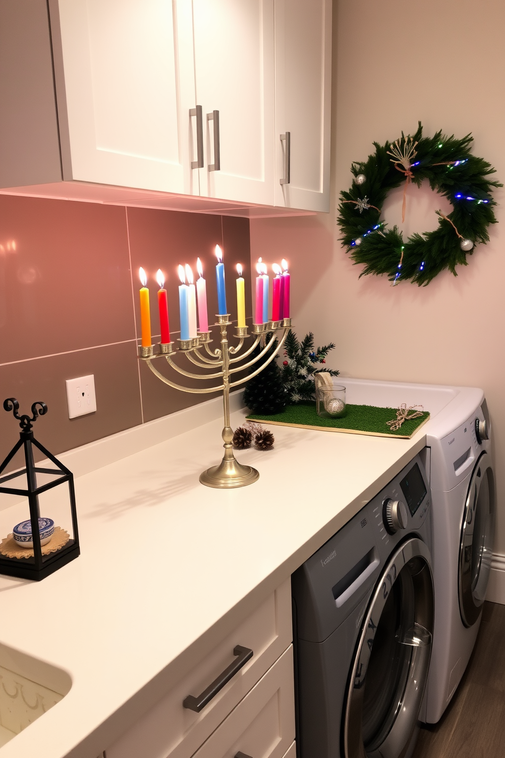 Laundry Room Hanukkah Decorating Ideas 2