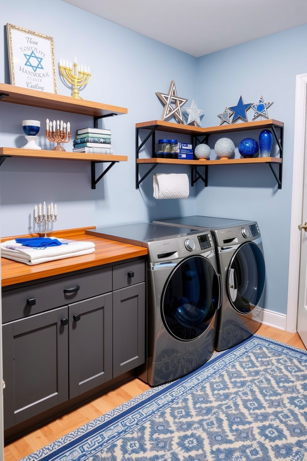 Laundry Room Hanukkah Decorating Ideas 25