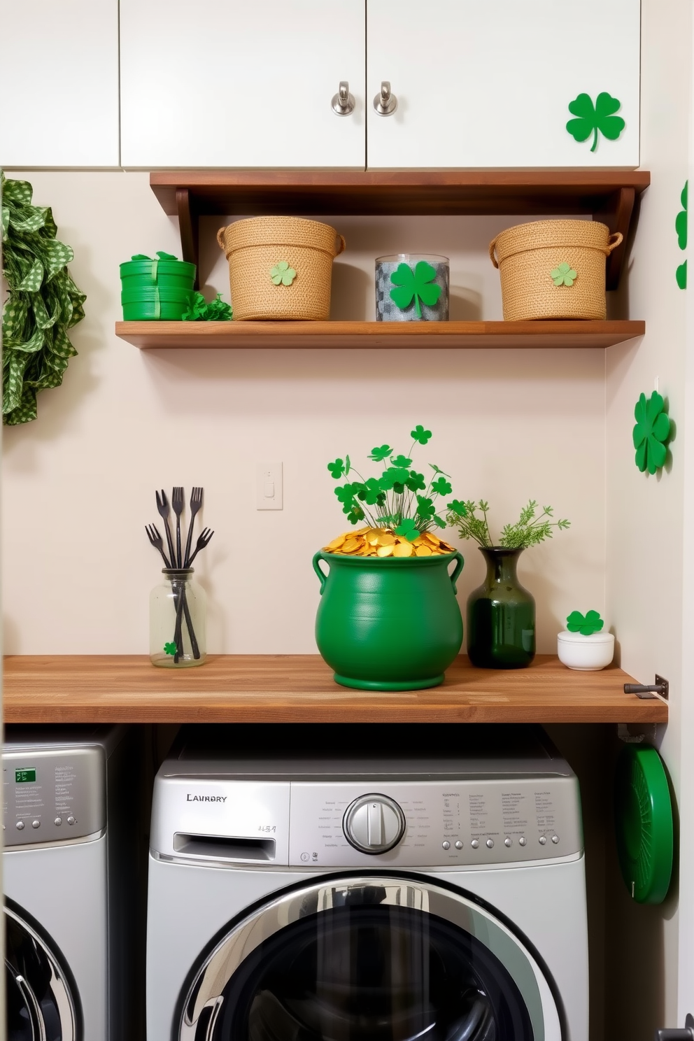 Laundry Room St Patricks Day Decorating Ideas 11