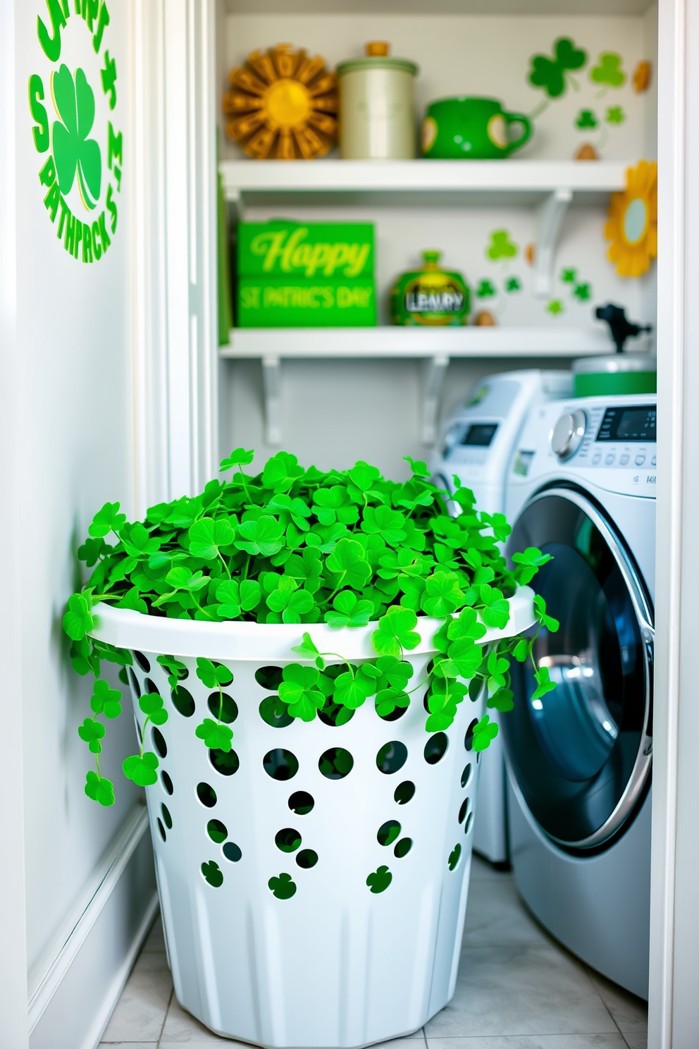 Laundry Room St Patricks Day Decorating Ideas 2