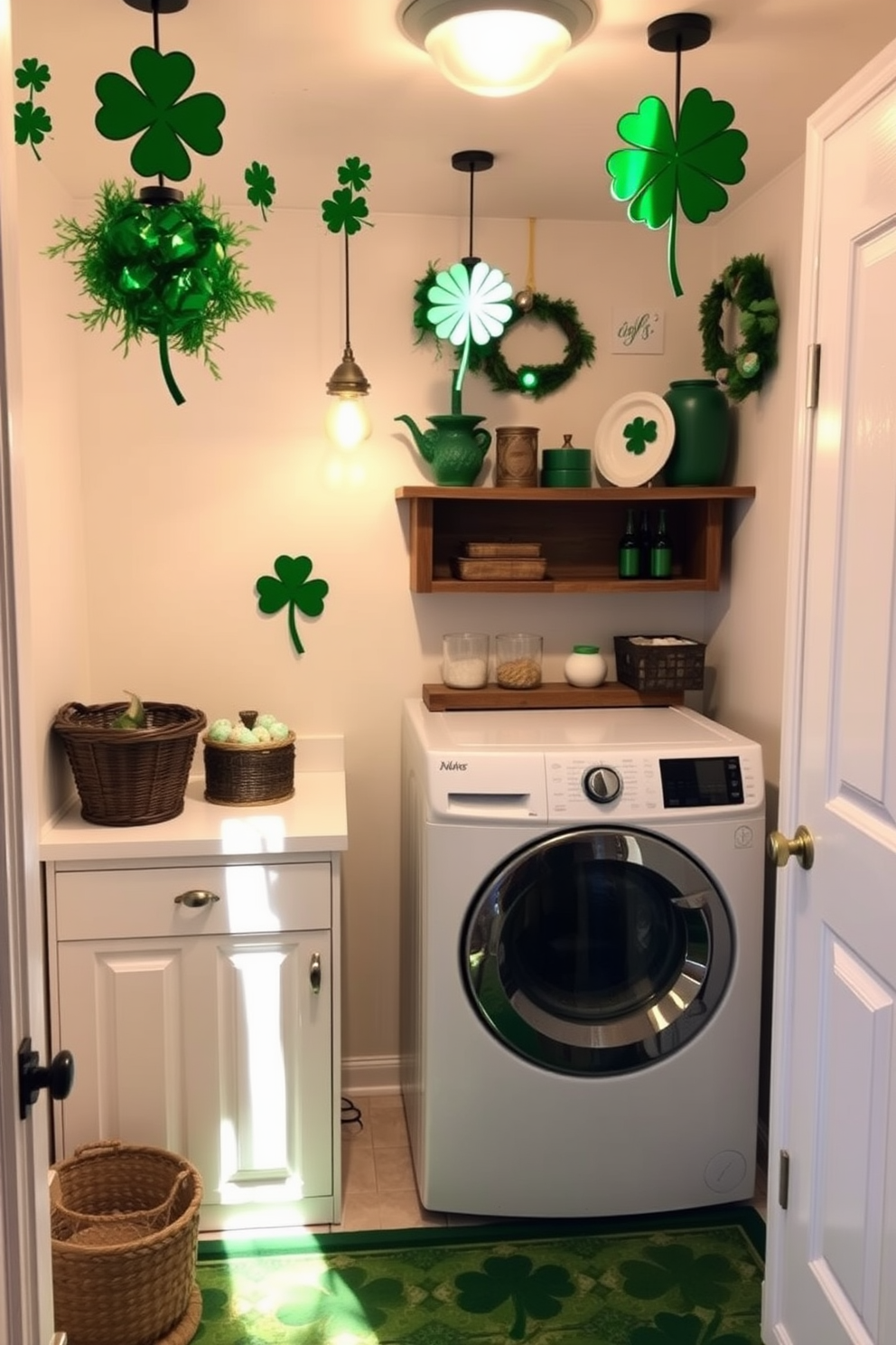 Laundry Room St Patricks Day Decorating Ideas 22