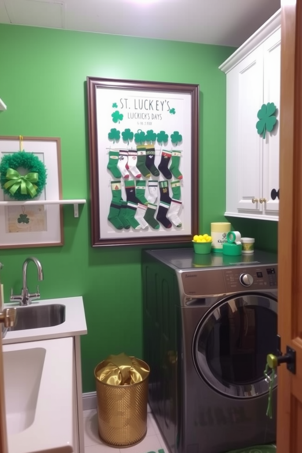 Laundry Room St Patricks Day Decorating Ideas 26