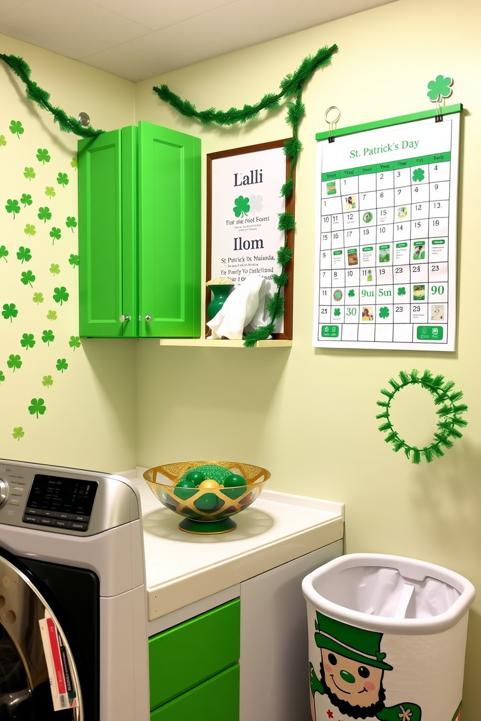 Laundry Room St Patricks Day Decorating Ideas 30