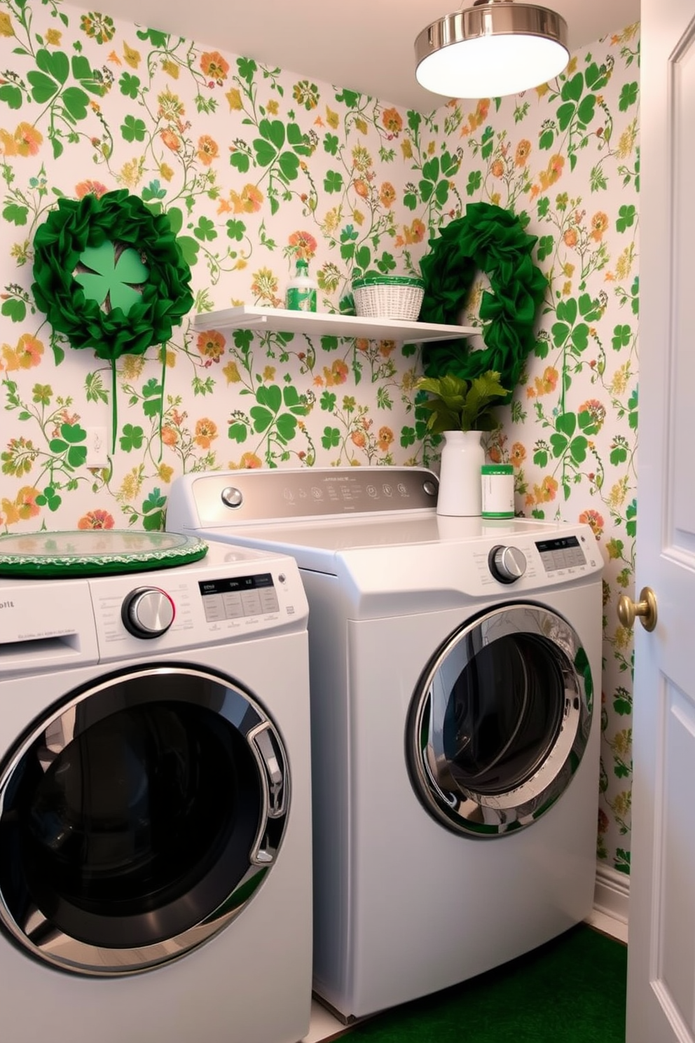 Laundry Room St Patricks Day Decorating Ideas 5