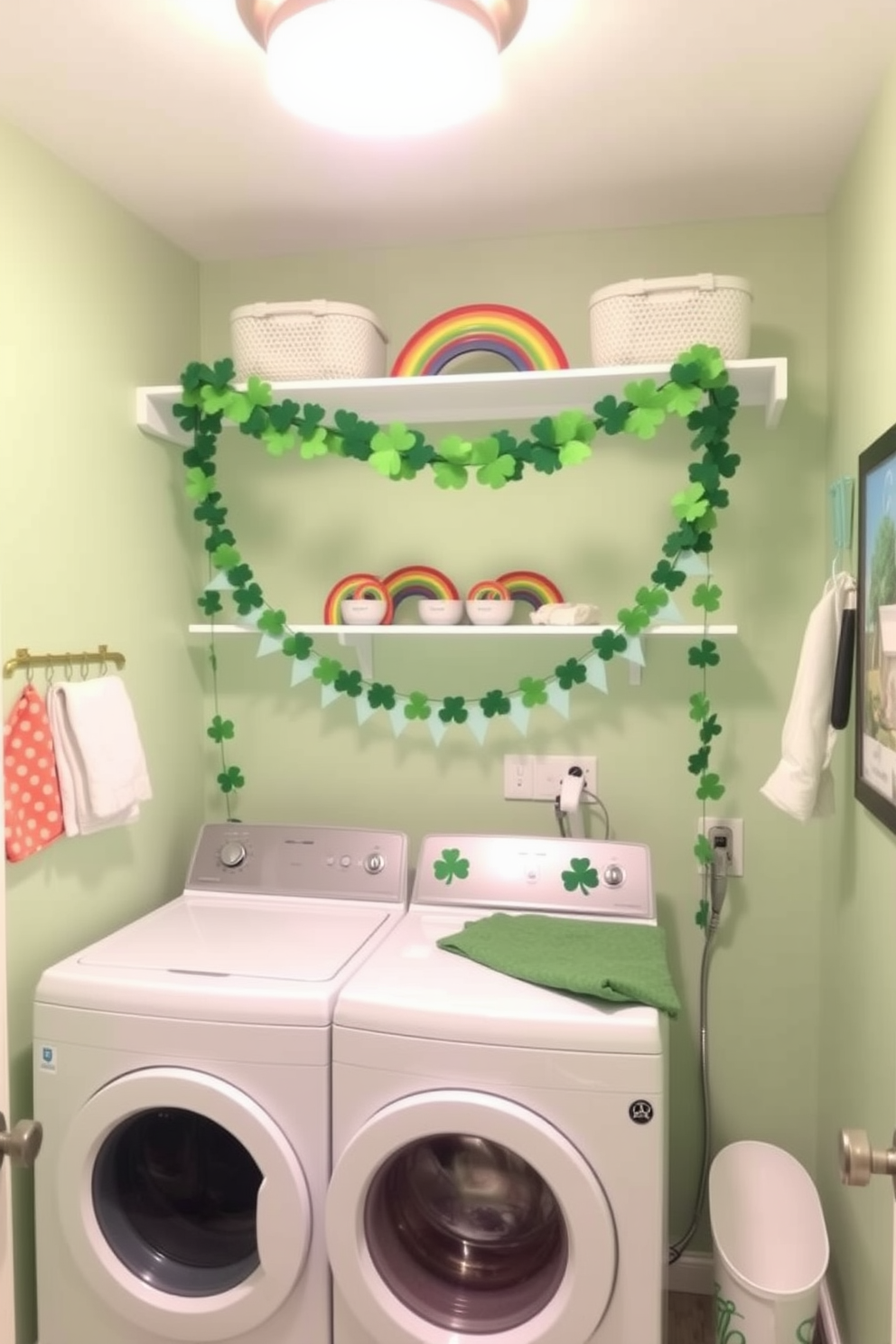 Laundry Room St Patricks Day Decorating Ideas 7