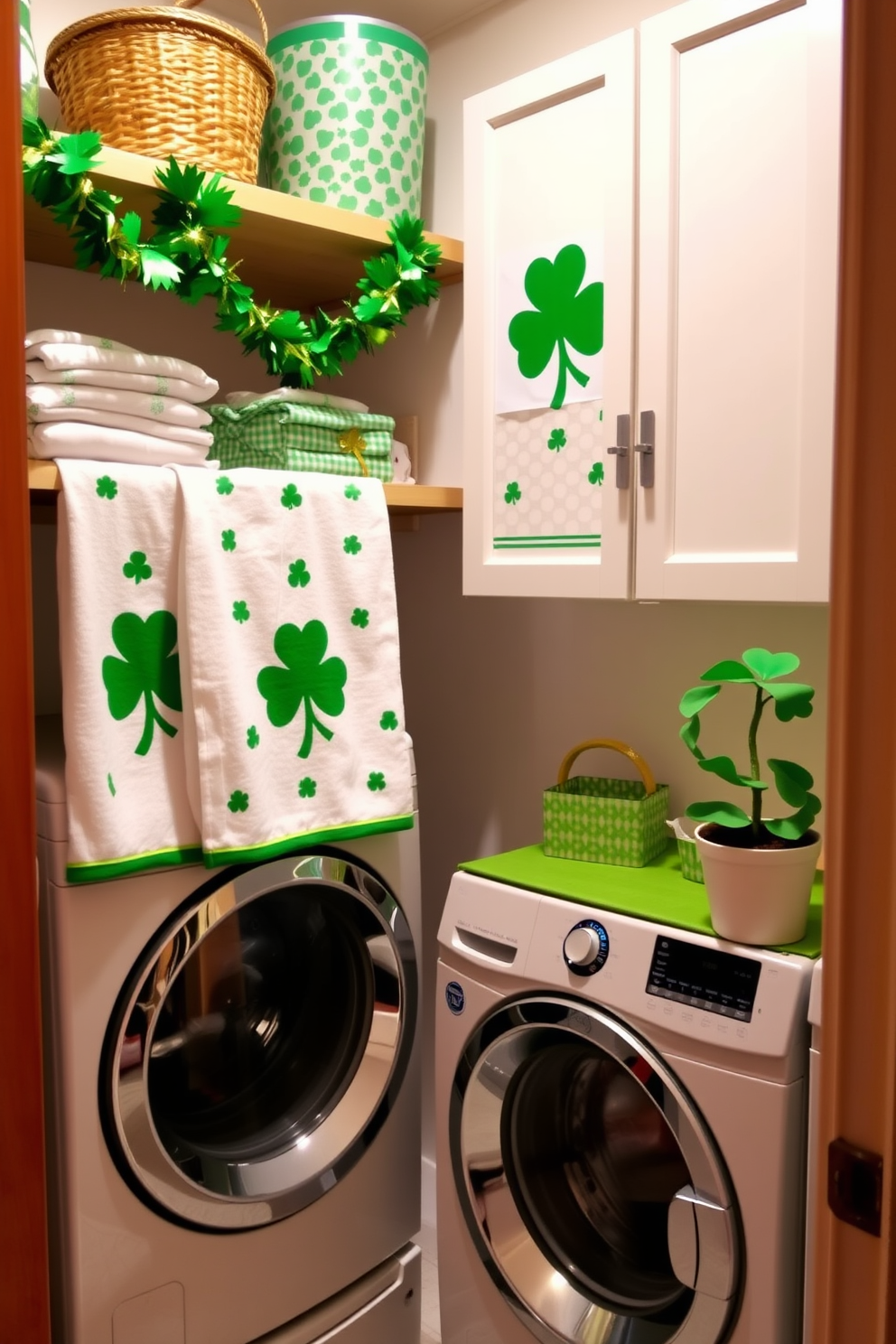 Laundry Room St Patricks Day Decorating Ideas 9