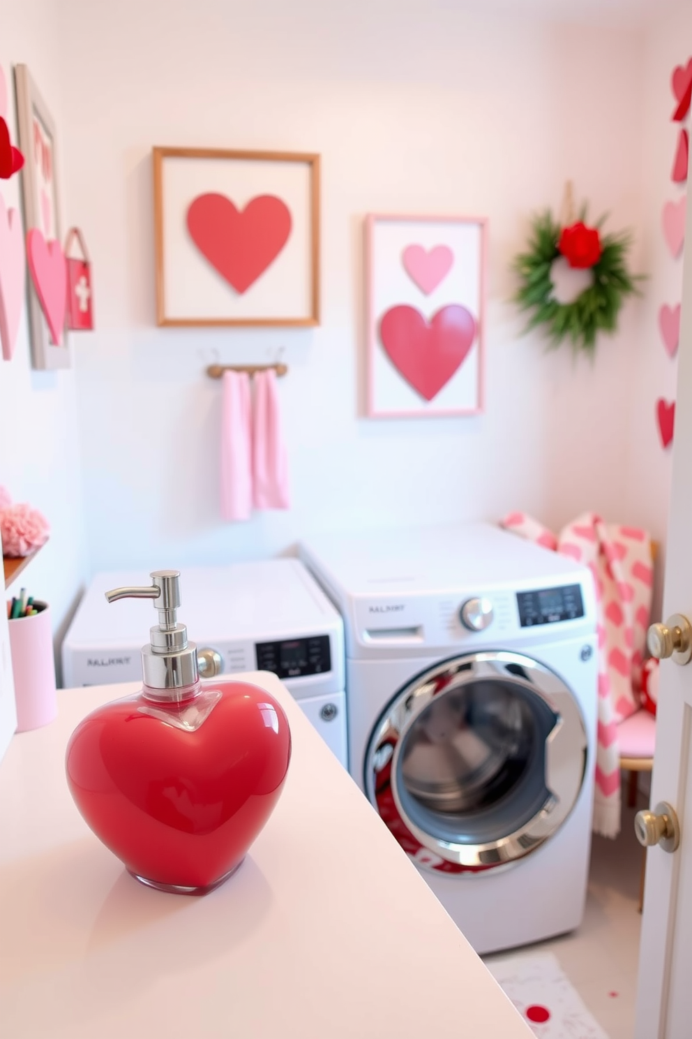 Laundry Room Valentines Day Decorating Ideas 10