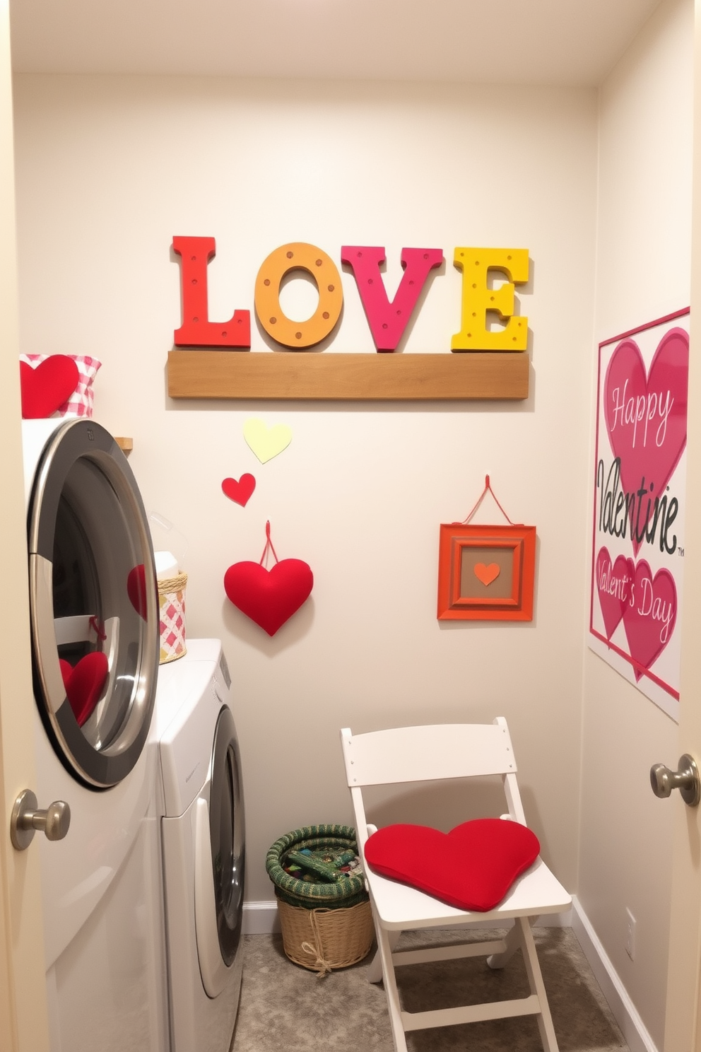 Laundry Room Valentines Day Decorating Ideas 11