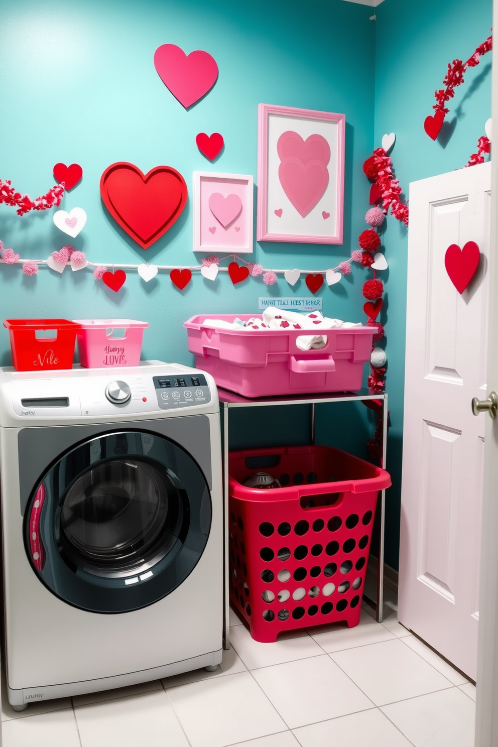 Laundry Room Valentines Day Decorating Ideas 12